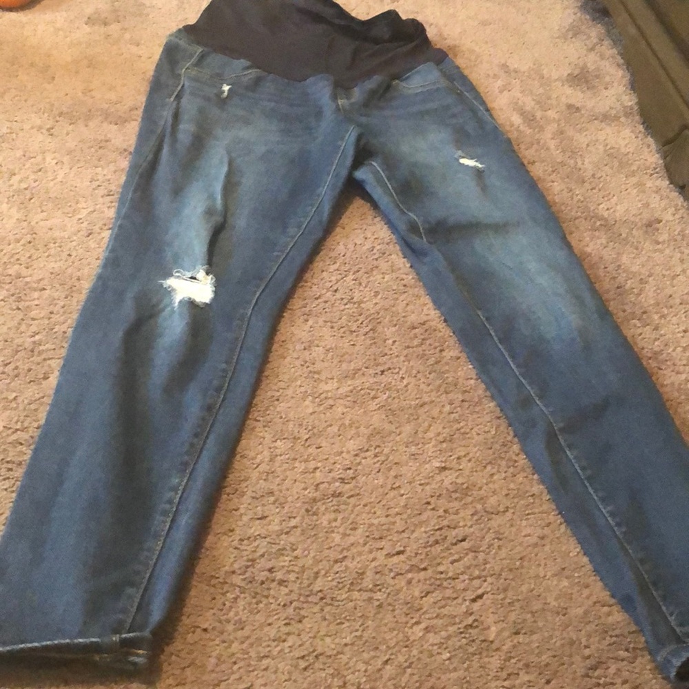 Maternity skinny jeans